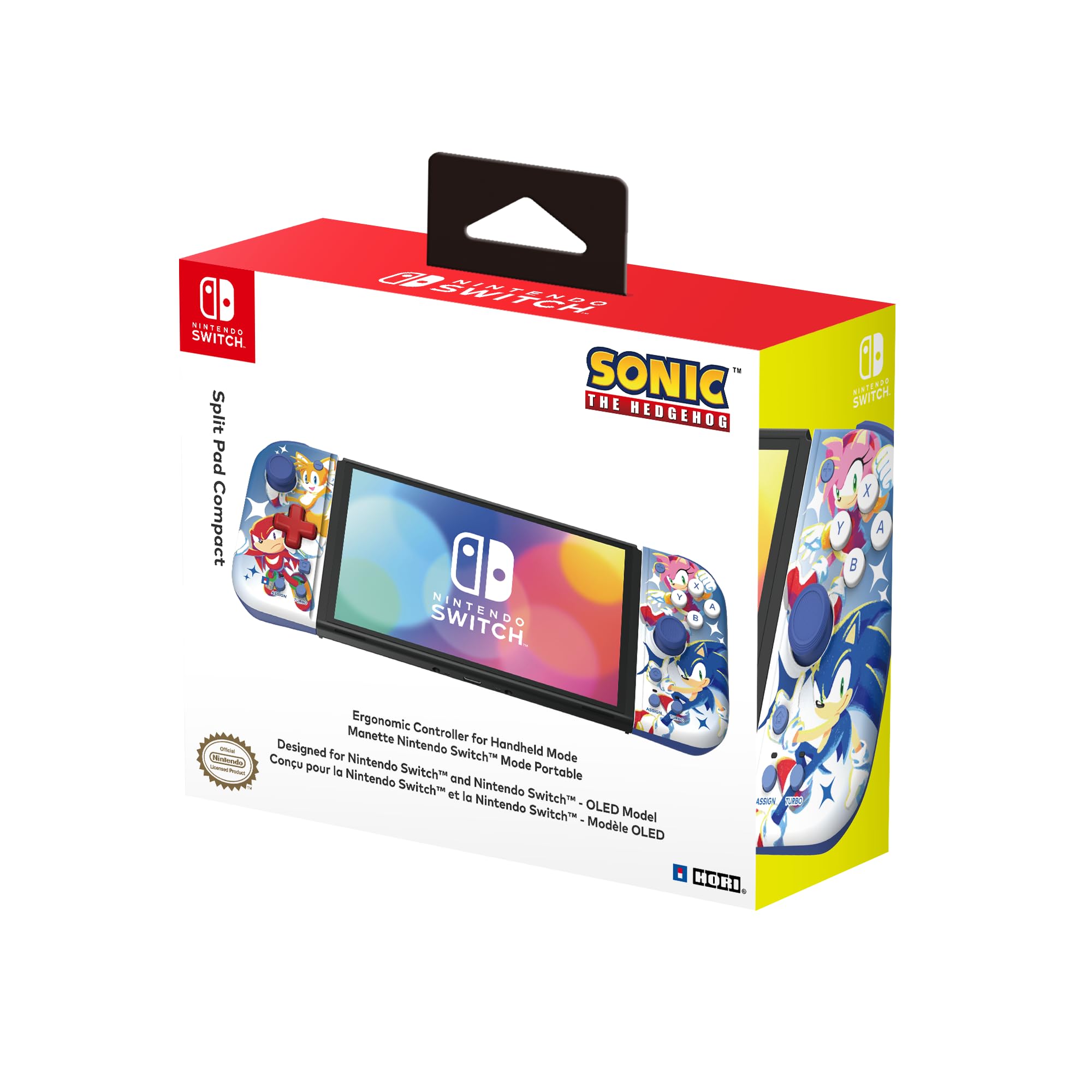 Mando Nintendo Switch Hori Split Pad Compact Sonic - Edición especial Mando Nintendo Switch Hori Split Pad Compact Sonic - Edición especial
